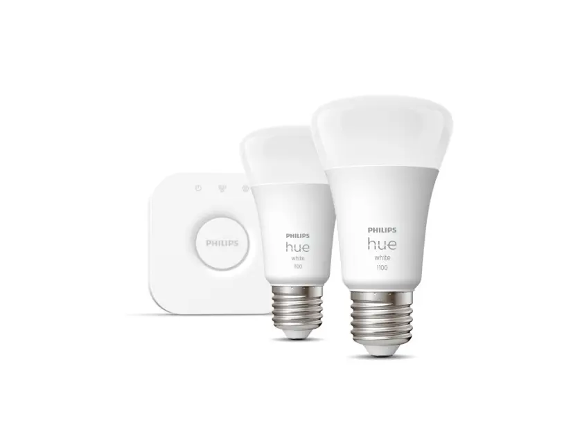 E-shop Philips Hue - Inteligentná súprava s 2 žiarovkami a mostíkom Bridge 929002469201
