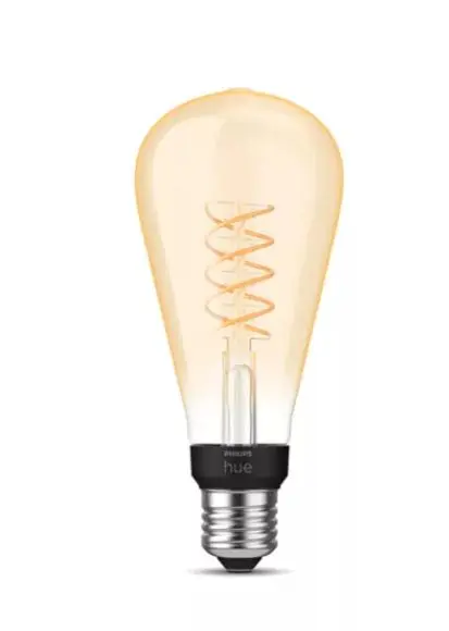 Levně Philips Hue Filament - Chytrá LED žárovka E27, 580 lm 929003052301
