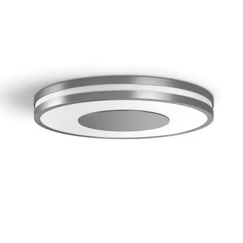 Levně Philips Hue Being - Chytré stropní LED svítidlo, průměr 35 cm, s ovladačem, hliník 929003055201