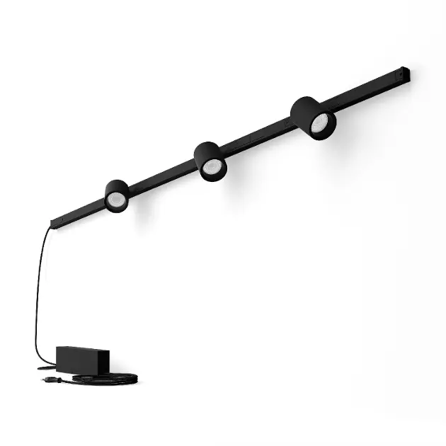 Levně Philips Hue Perifo - Chytré 3bodové LED svítidlo, černá 929003117701