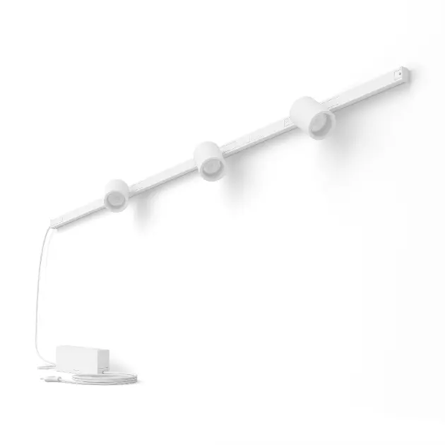 Levně Philips Hue Perifo - Chytré 3bodové LED svítidlo, bílá 929003117801