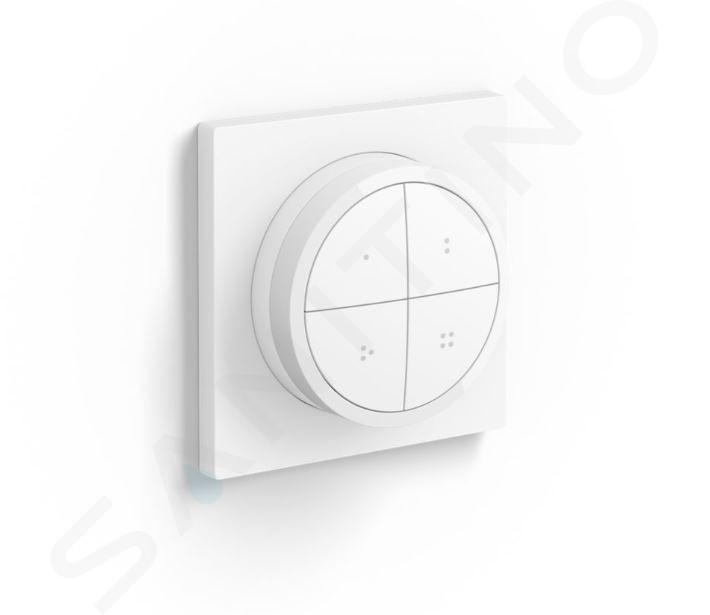 Philips Hue Bediening - Philips Hue Tap Dial Switch , met dimmer, draaibaar, wit 929003500101