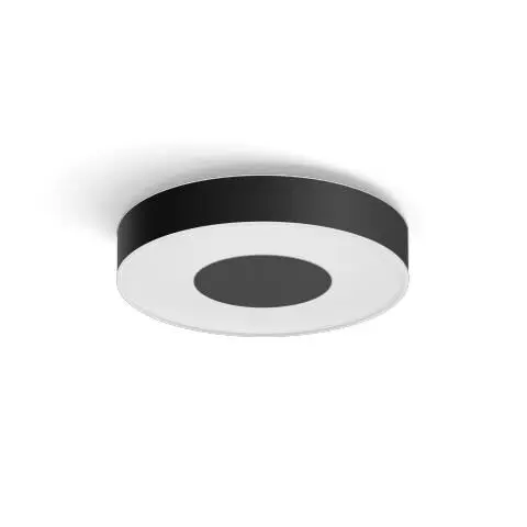Levně Philips Hue Xamento - Chytré stropní LED svítidlo, průměr 38 cm, černá 929003526301