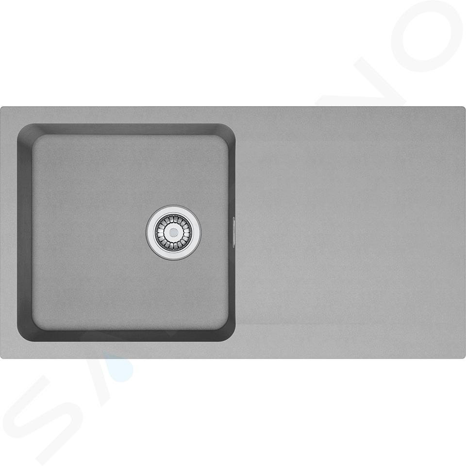 Franke Orion - Tektonit mosogató OID 611, 940x510 mm, szürke 114.0442.824