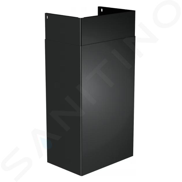 Franke Accesorios - Chimenea telescópica para campanas extractoras, negro 112.0285.288