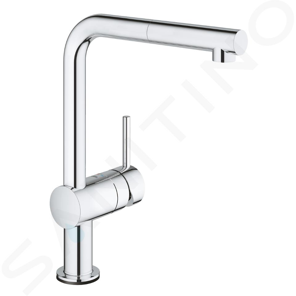 Grohe MintaTouch - Elektronická drezová batéria, chróm 31360001