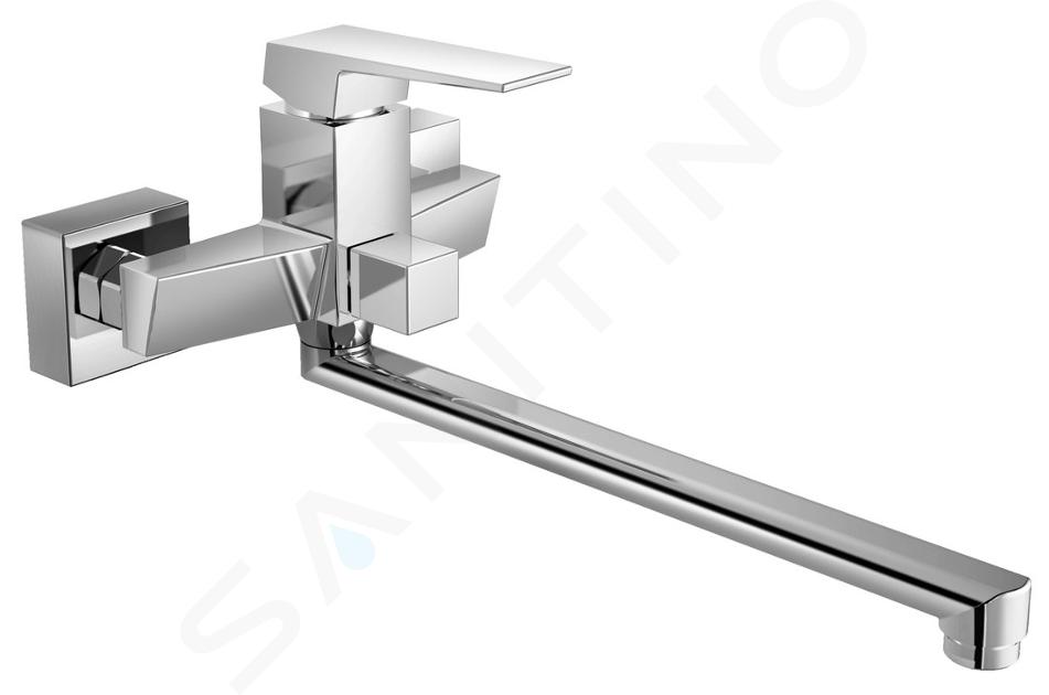 Aqualine Ritmo - Mitigeur de lavabo, chrome RT015