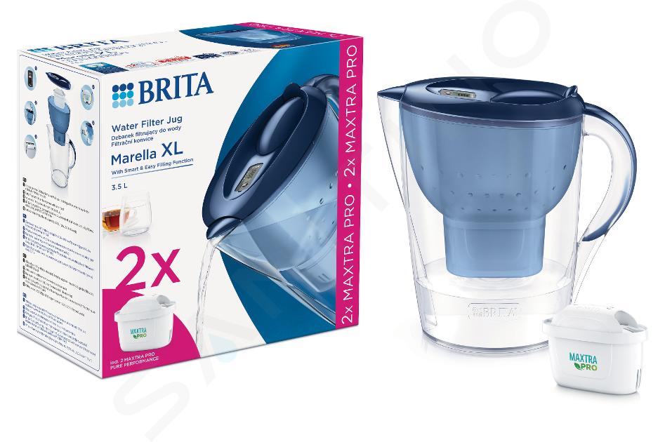 Jarra de agua Brita Marella azul en