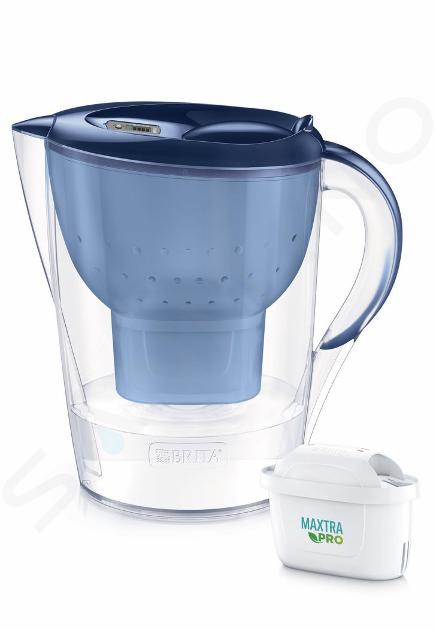 Brita Carafes - Carafe filtrante Marella XL Memo, volume 3,5 l, 2x filtre Maxtra Pro, bleu 1052786