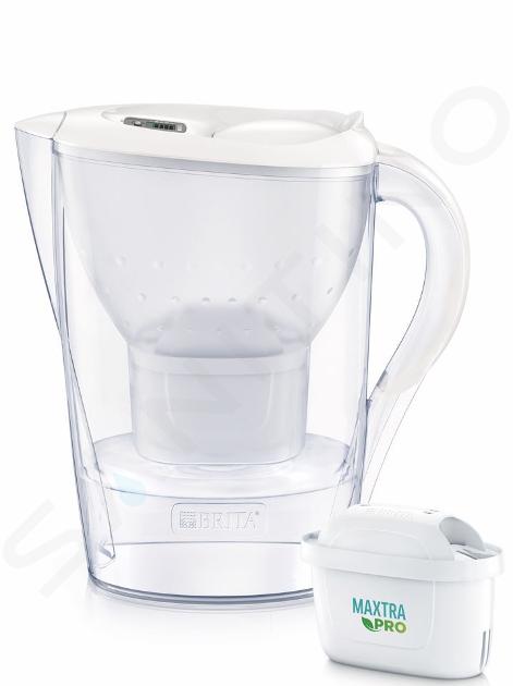 Brita Konvice - Filtrační konvice Marella Cool Memo, objem 2,4 l, filtr Maxtra Pro, bílá 1052789