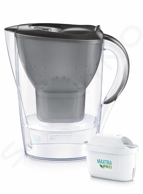 Brita Konvice - Filtrační konvice Marella Cool Memo, objem 2,4 l, filtr Maxtra Pro, grafitová 1052794