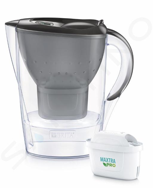 Brita Konvice - Filtrační konvice Marella Cool Memo, objem 2,4 l, 3x filtr Maxtra Pro, grafitová 1052796