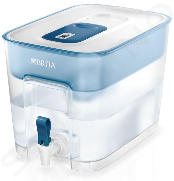 Brita Caraffe - Serbatoio di filtraggio acqua Flow, volume 8,2 l, blu  1052805