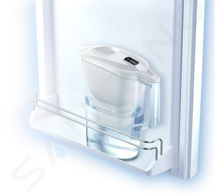 Brita Caraffe - Set caraffa filtrante Aluna Cool Memo e 2 filtri MX+,  capacitá 2400 ml, bianco 1039268