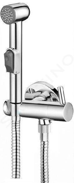 Aqualine Bidet - Rubinetto a parete con doccetta bidet, cromo SK215