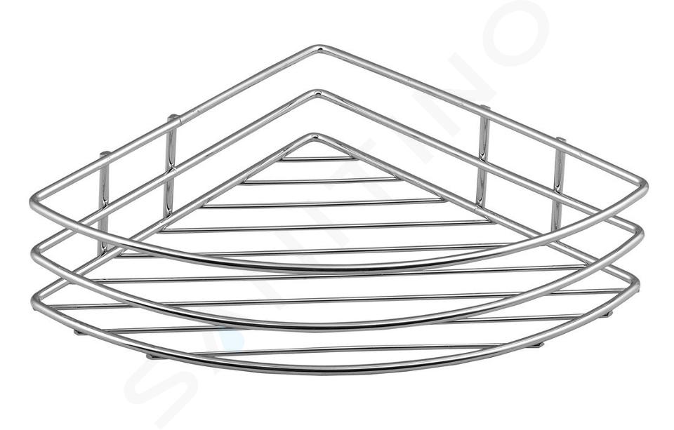 Aqualine Chrom Line - Estante esquinero, cromado 37005