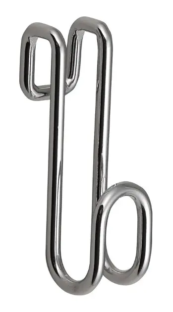 Aqualine Chrom Line - Kuka za vješanje tuš-kabina, krom 37020