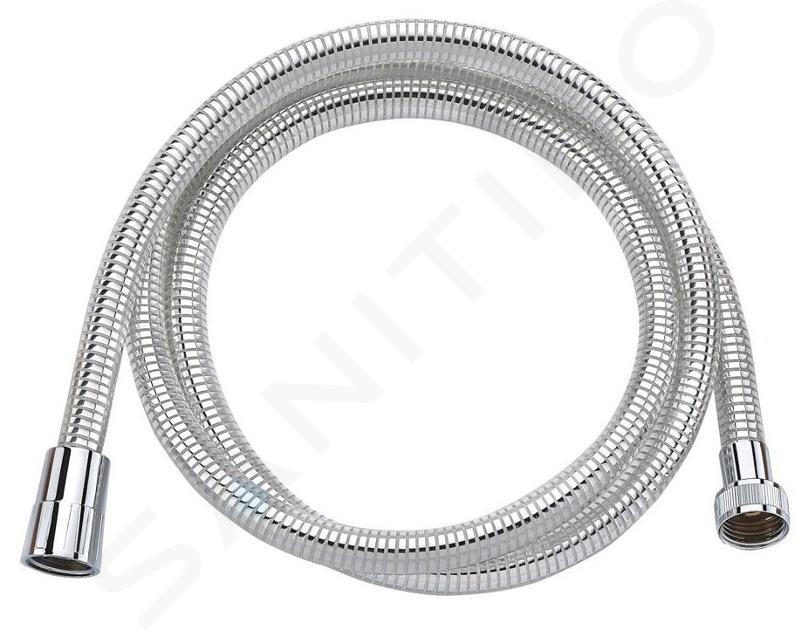 Aqualine Laser - Doucheslang, lengte 150 cm, chroom/wit 11150
