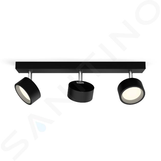 Philips Eclairage - Luminaire à trois points, 2700 K, 16,5 W, noir 929003299201