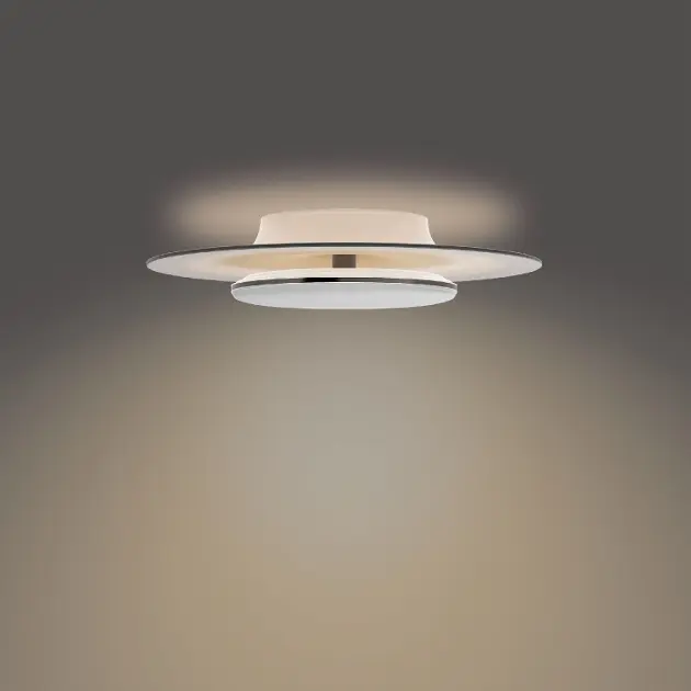 ZWOOS Led-plafondlamp, dimbaar, met afstandsbediening, 30 W, kleurverandering, RGB, plafondlamp, 2700 K-6500 K, 2200 lm, plafondverlichting voor slaapkamer, kinderkamer, keuken, woonkamer