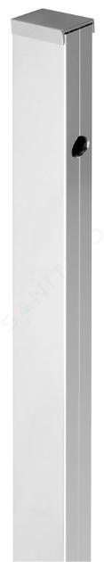 Polysan Accessoires - Profilé d'extension 20 mm, aluminium poli TL920