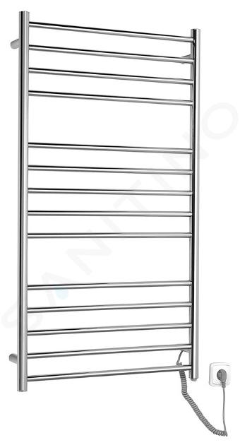 Sapho Redondo - Radiator 63x116 cm, 130 W, chroom ER230V