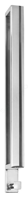 Sapho Ridder - Porta asciugamani, lunghezza 40 cm, con gancio, acciaio inox 11122100