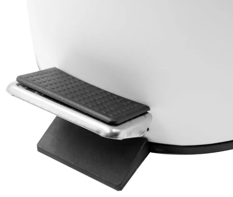 Aqualine Simple Line - Mistkübel, 3 l, rund, weiß 28103 | Sanitino.de 