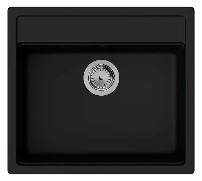 Levně Hansgrohe S52 - Granitový dřez S520-F510, grafitová černá 43359170