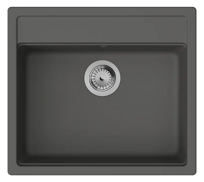 Levně Hansgrohe S52 - Granitový dřez S520-F510, kamenná šedá 43359290