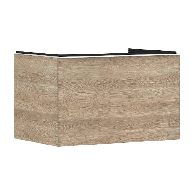 Hansgrohe Xelu Q - Umyvadlová skříňka, 50x78x55 cm, 1 zásuvka, přírodní dub/matná bílá 54056700