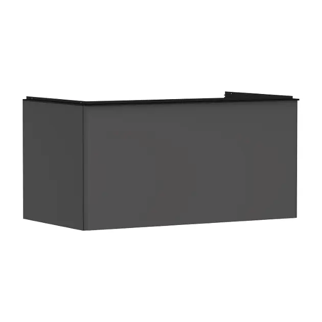 Hansgrohe Xelu Q - Umyvadlová skříňka, 50x98x55 cm, 1 zásuvka, matná šedá/matná černá 54059670