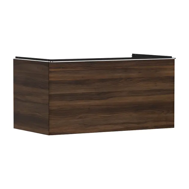 Hansgrohe Xelu Q - Umyvadlová skříňka, 50x98x55 cm, 1 zásuvka, tmavý ořech/chrom 54061000