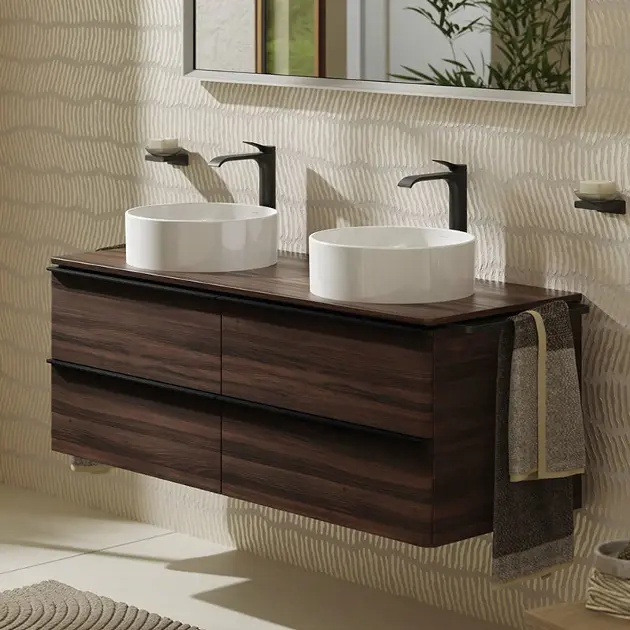 Hansgrohe Xelu Q - Washbasin cabinet, 50x136x55 cm, 4 drawers