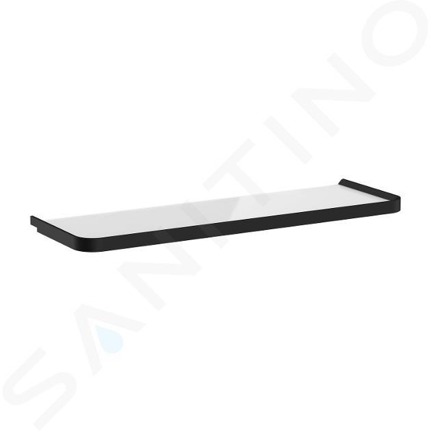 Hansgrohe Xelu Q - Polc mosdószekrényekhez, matt fekete 54144670