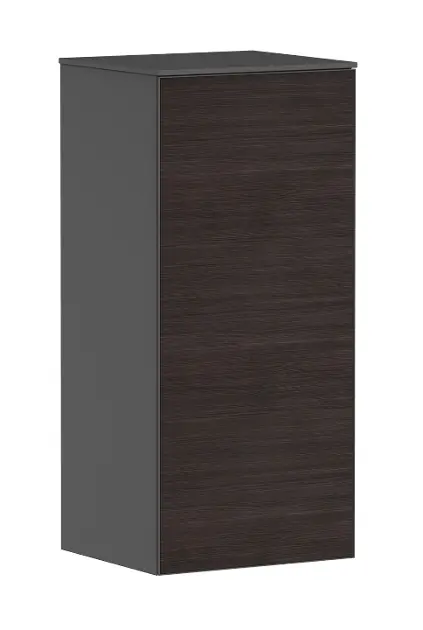Hansgrohe Xevolos E - Mobiletto laterale 41x89x36 cm, 1 anta, cerniere a sinistra, grigio opaco/rovere scuro 54214730