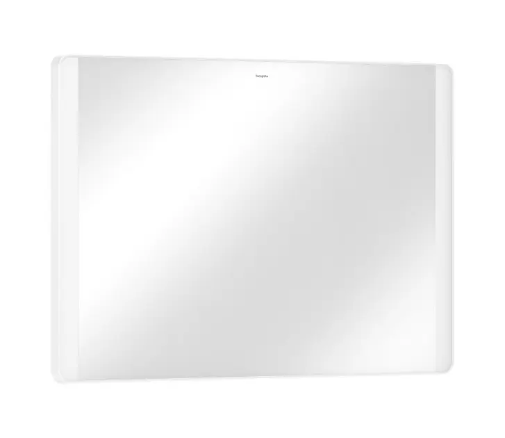 Hansgrohe Xarita Lite Q - Espejo con iluminación LED y calefacción, 70x100 cm, sensor IR, blanco mate 54977700