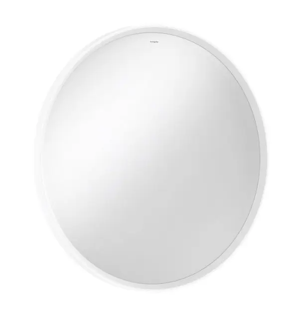 Hansgrohe Xarita S - Miroir avec éclairage LED et chauffage, diamètre 70 cm, capteur infrarouge, blanc mat 54991700