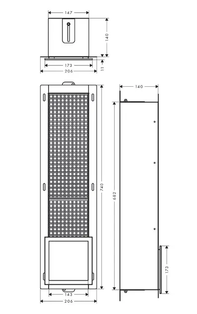 Hansgrohe XtraStoris Rock (56062) Au Meilleur Prix Sur