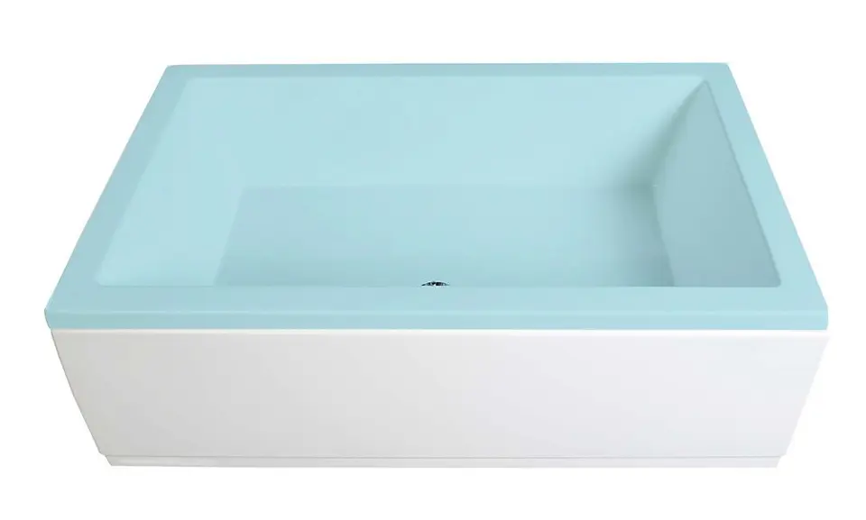 Polysan Deep Plain - Панел NIKA 100, 100x36 см, бял 84825