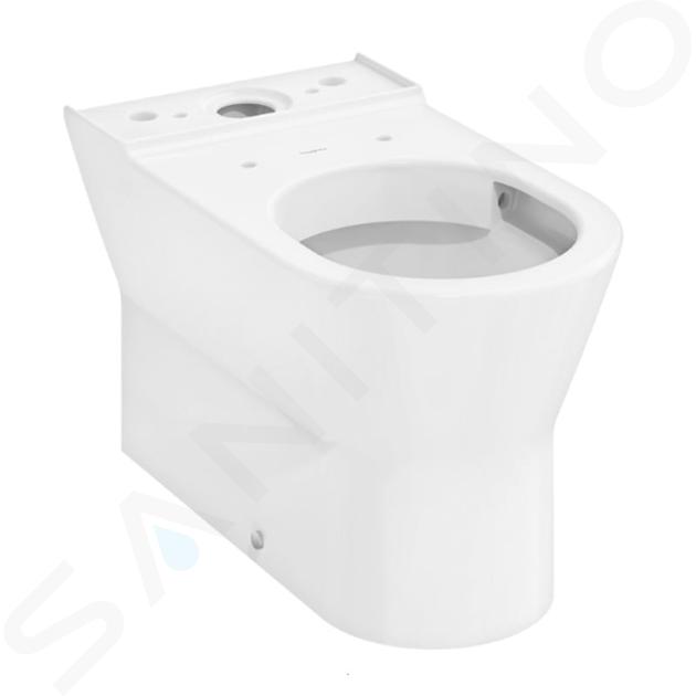 Hansgrohe EluPura S Original - WC kombi mísa, vario odpad, Rimless, bílá 60135450