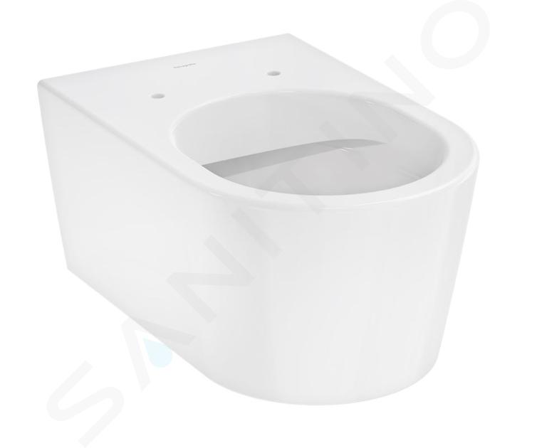 Hansgrohe EluPura S - WC sospeso, AquaFall, bianco 60193450