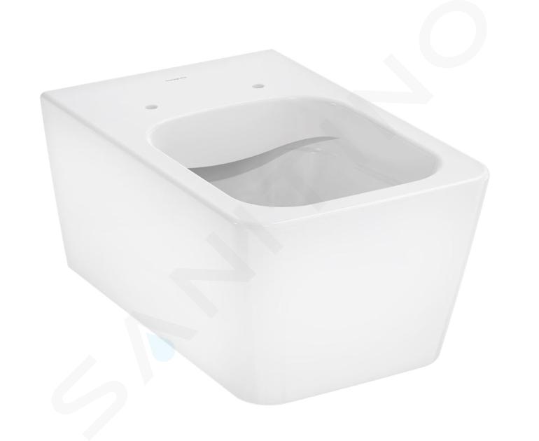 Hansgrohe EluPura Q - WC suspendu, AquaFall, blanc 60194450