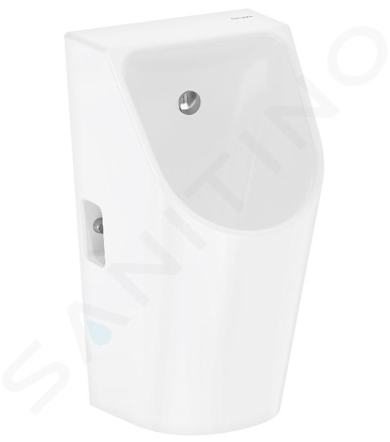 Hansgrohe EluPura S Original - Pisoár, zadní přívod vody, SmartClean, bílá 61174450