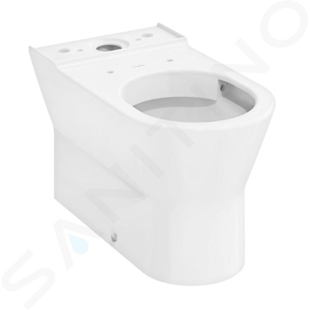 Hansgrohe EluPura S Original - WC kombi mísa, vario odpad, Rimless, SmartClean, bílá 61176450