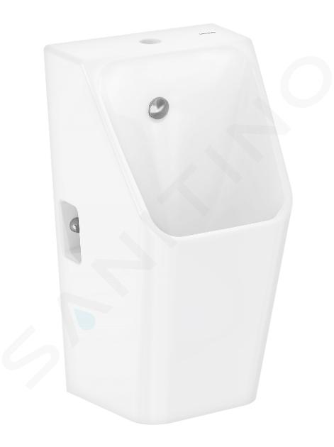 Hansgrohe EluPura Q Original - Urinal, Wasseranschluss oben, HygieneEffect, weiß 62011450