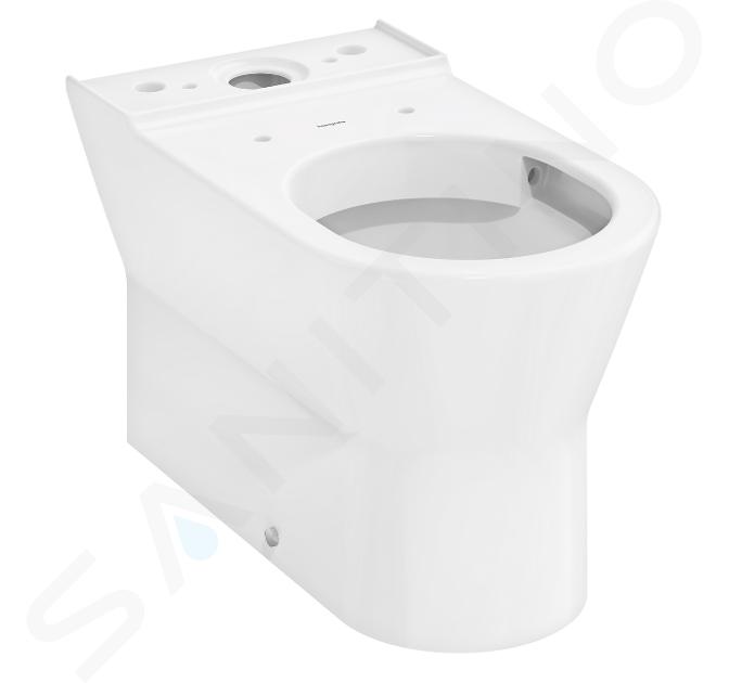 Hansgrohe EluPura S Original - WC kombi mísa, vario odpad, Rimless, HygieneEffect, bílá 62012450