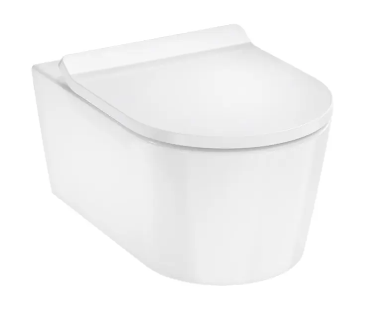 Hansgrohe EluPura S - Hangend toilet met SoftClose zitting, AquaHelix, HygieneEffect, wit 62025450