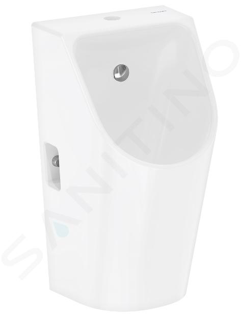 Hansgrohe EluPura S Original - Pisoár, horní přívod vody, HygieneEffect, bílá 62049450