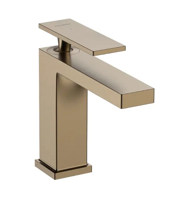 Levně Hansgrohe Tecturis E - Umyvadlová baterie, CoolStart, EcoSmart, kartáčovaný bronz 73016140